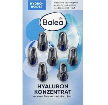 Концентрат-капсули з гіалуроновою кислотою Balea Hyaluron, 7 шт інтенсивне зволоження та розгладження шкіри &mdash; фото товару