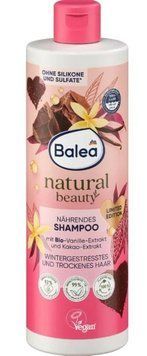 Шампунь Balea Natural Beauty Vanilla & Cocoa Butter для сухого волосся, 400 мл &mdash; фото товару