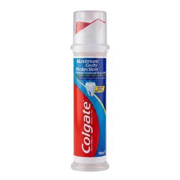 Зубна паста Colgate Maximum Cavity Protection з дозатором, 100 мл &mdash; фото товару