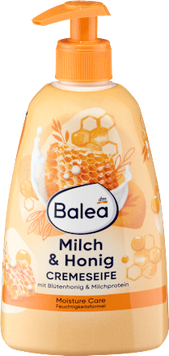 Рідке крем-мило Balea Milch & Honig з ароматом молока та меду, 500 мл &mdash; фото товару