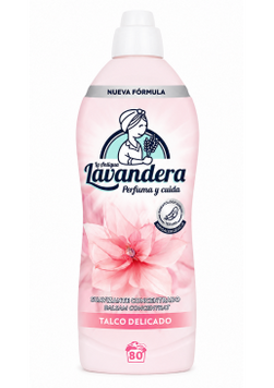 Кондиціонер для білизни Lavandera Talco Delicado, 1,6 л, 80 прань &mdash; фото товару