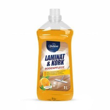 Засіб для миття ламінату Deluxe Orange Laminat & Kork 1 л &mdash; фото товару