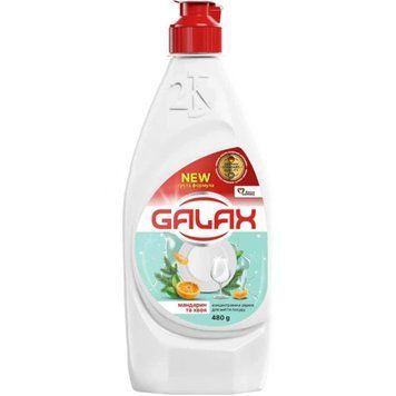 Засіб для ручного миття посуду Galax Мандарин Хвоя 480 г &mdash; фото товару