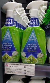 Засіб для видалення плісняви та грибка Astonish mould & mildew blaster 750 мл &mdash; фото товару