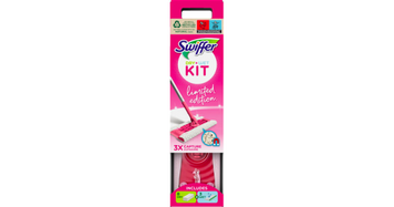 Swiffer Pink Limited Edition лімітована швабра для прибирання з додатковими серветками (3 вологі, 8 сухих) &mdash; фото товару