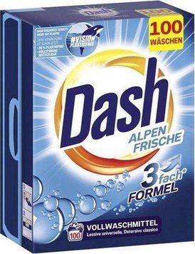 Порошок для прання Dash Alpen Frische 100 прань &mdash; фото товару