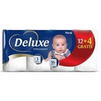 Туалетний папір Deluxe 16 шт &mdash; фото товару