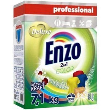 Deluxe Enzo 2в1 100p/ 7,1kg Сolor порошок для прання &mdash; фото товару