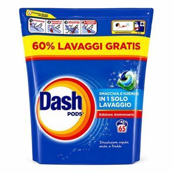 Капсули для прання Dash Pods 4 в 1 Universal 1 шт &mdash; фото товару