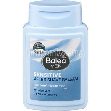 Чоловічий бальзам після гоління Balea Men Sensitive з алоє вера, 100 мл &mdash; фото товару