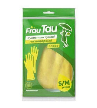 Рукавички гумові Frau Tau &mdash; фото товару