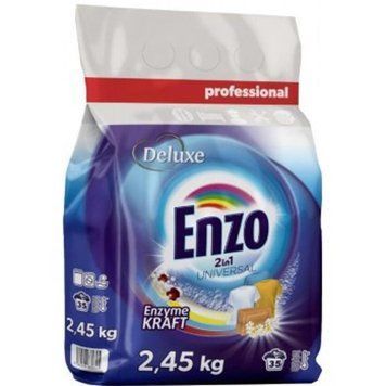 Пральний порошок Deluxe Enzo 2in1 Universal 2.45 кг 35 циклів прання &mdash; фото товару