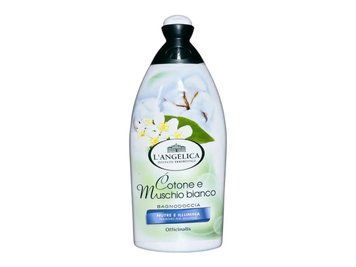 Гель для душу LAngelica Cotone e Muschio Bianco живильний з бавовною та білим мускусом, 500 мл &mdash; фото товару