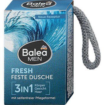 Твердий засіб 3в1 для чоловіків Balea Men Fresh, 100 г &mdash; фото товару