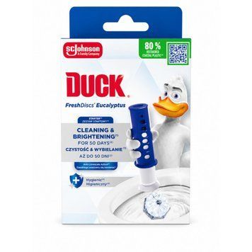Гелеві диски для унітаза Duck Fresh Discs Eucalyptus з аплікатором, 36 мл &mdash; фото товару