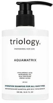 Зволожувальний шампунь Triology Aquamatrix, 500 мл &mdash; фото товару