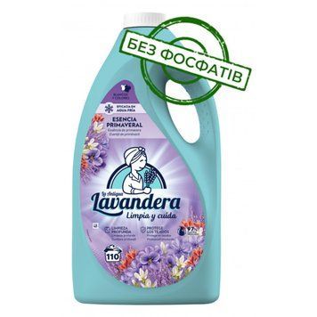 Гель для прання Lavandera Esencia Primaveral зі свіжим весняним ароматом, 4,9 л (110 прань) &mdash; фото товару
