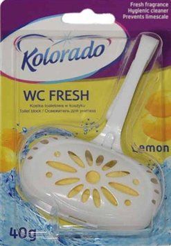Туалетний блок та WC Kolorado Fresh 40г Lemon &mdash; фото товару