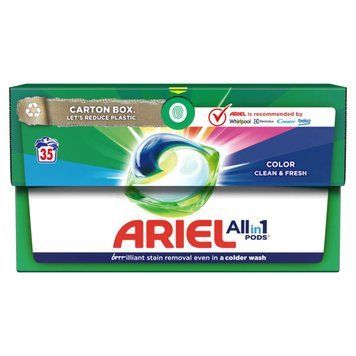 Капсули для прання ARIEL Pods All-in-1 Color Все-в-1, для кольорових речей, 35 циклів прання, &mdash; фото товару