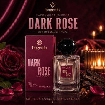 Парфумована вода Bogenia BG353 №010 Dark Rose, аналог Noir de Noir, Tom Ford &mdash; фото товару